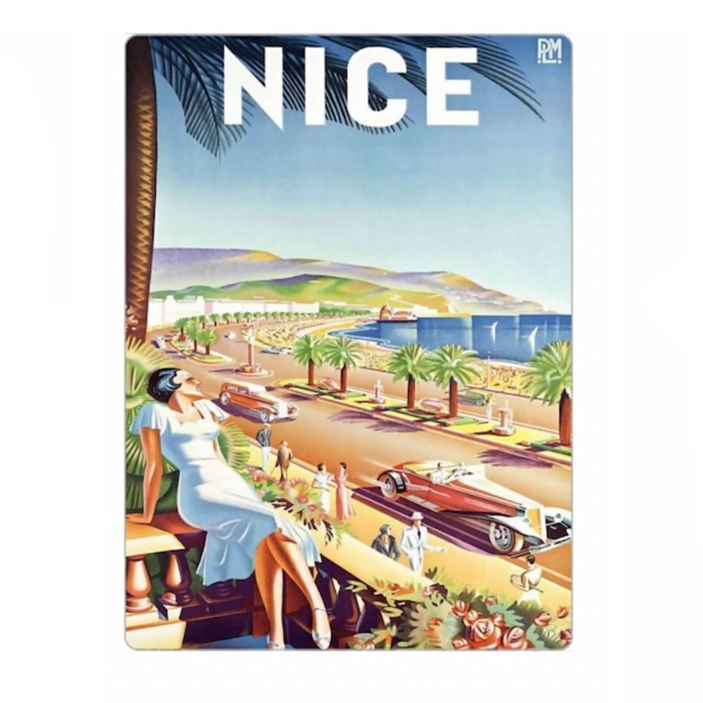 Vintage Nice France Souvenir Magnet